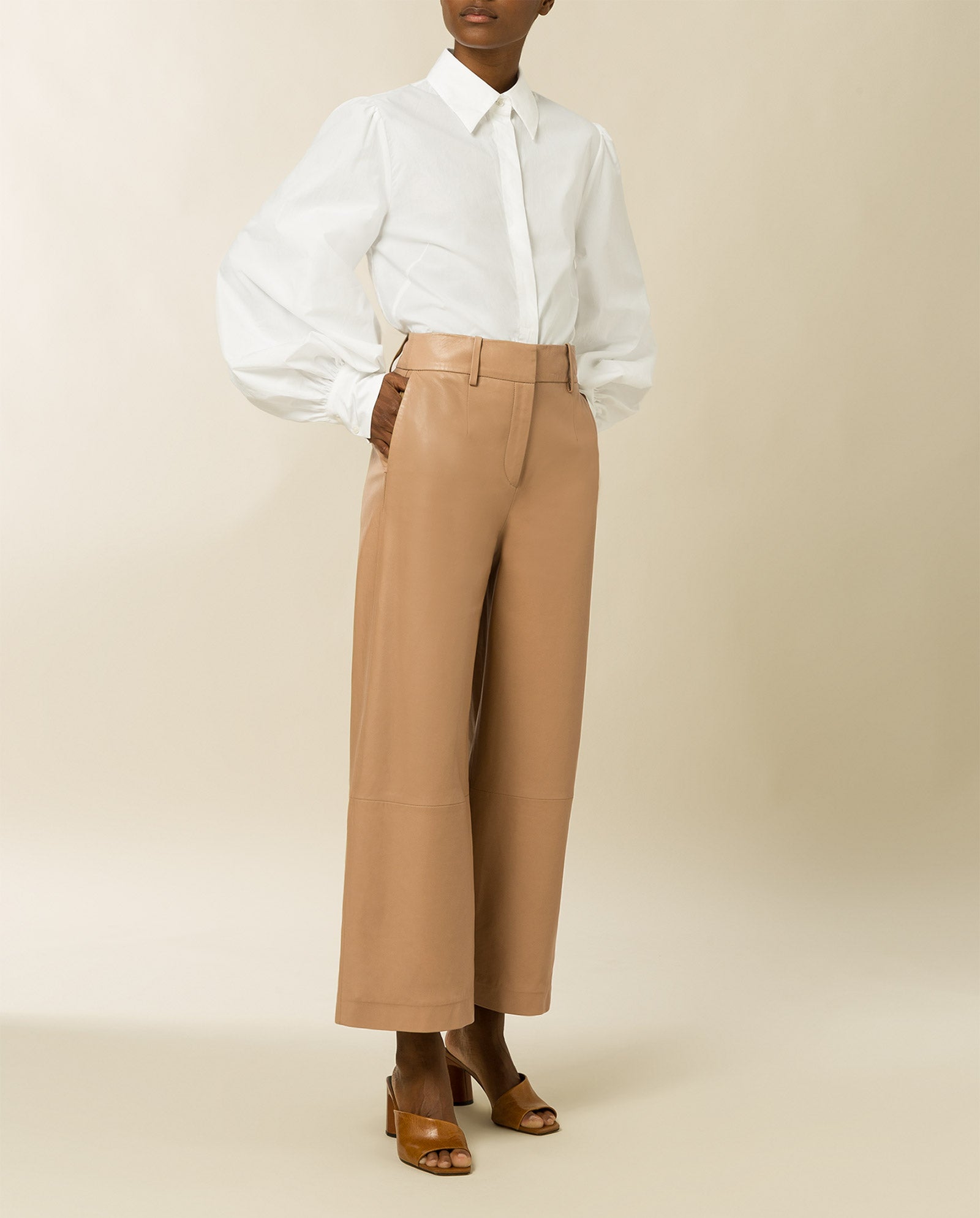 Leather Culotte