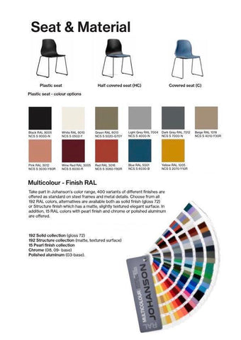 Johanson Design Pelican Colours - Contract Furniture Store