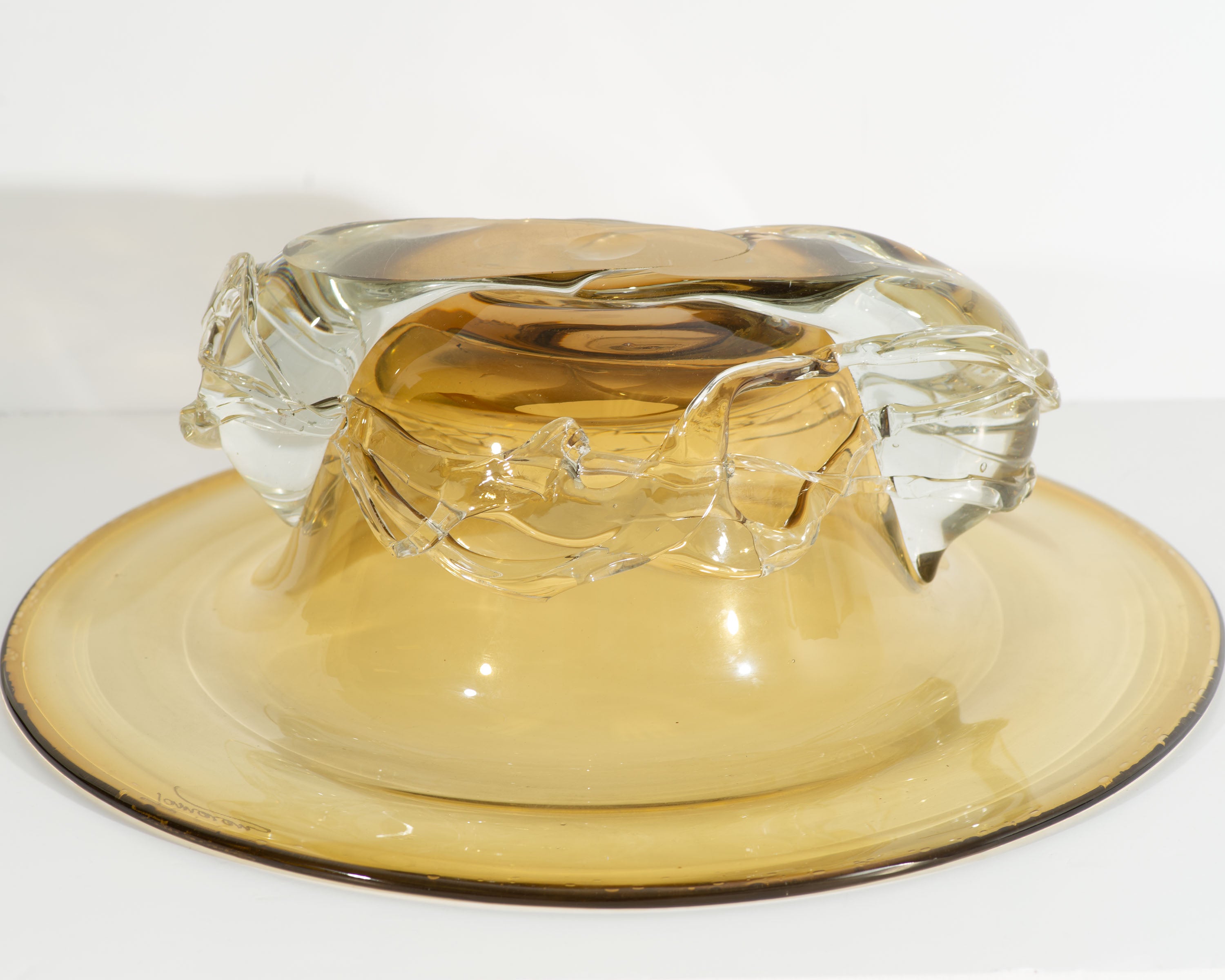 Orren Ellis Jackelynn Glass Salad Bowl