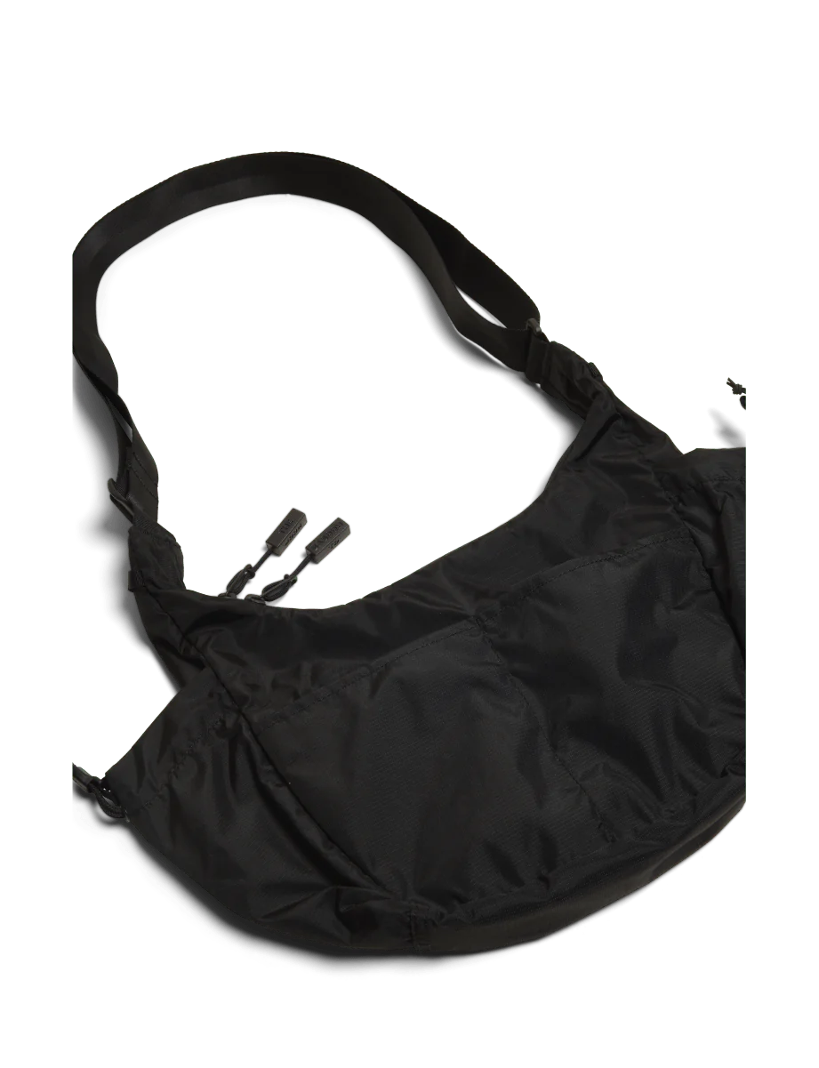 Crescent Sling Bag - Charcoal Black trigram