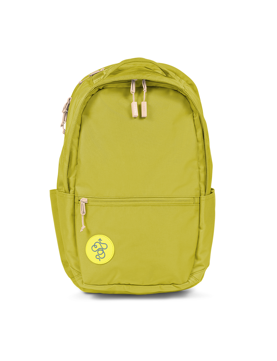 backpack yellow bag