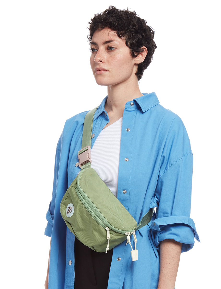 Blue and Green Bag -  UK