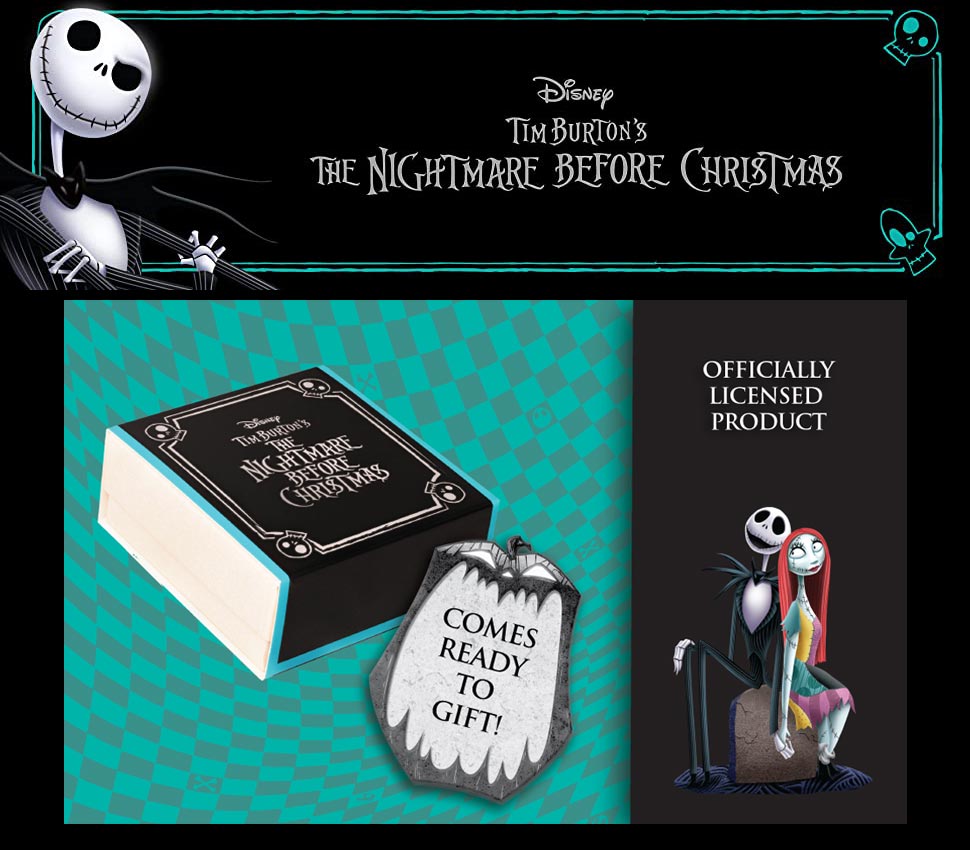 BNWT Disney Parks Nightmare Before Christmas Jack Skellington Light Up  Necklace | #3691284852