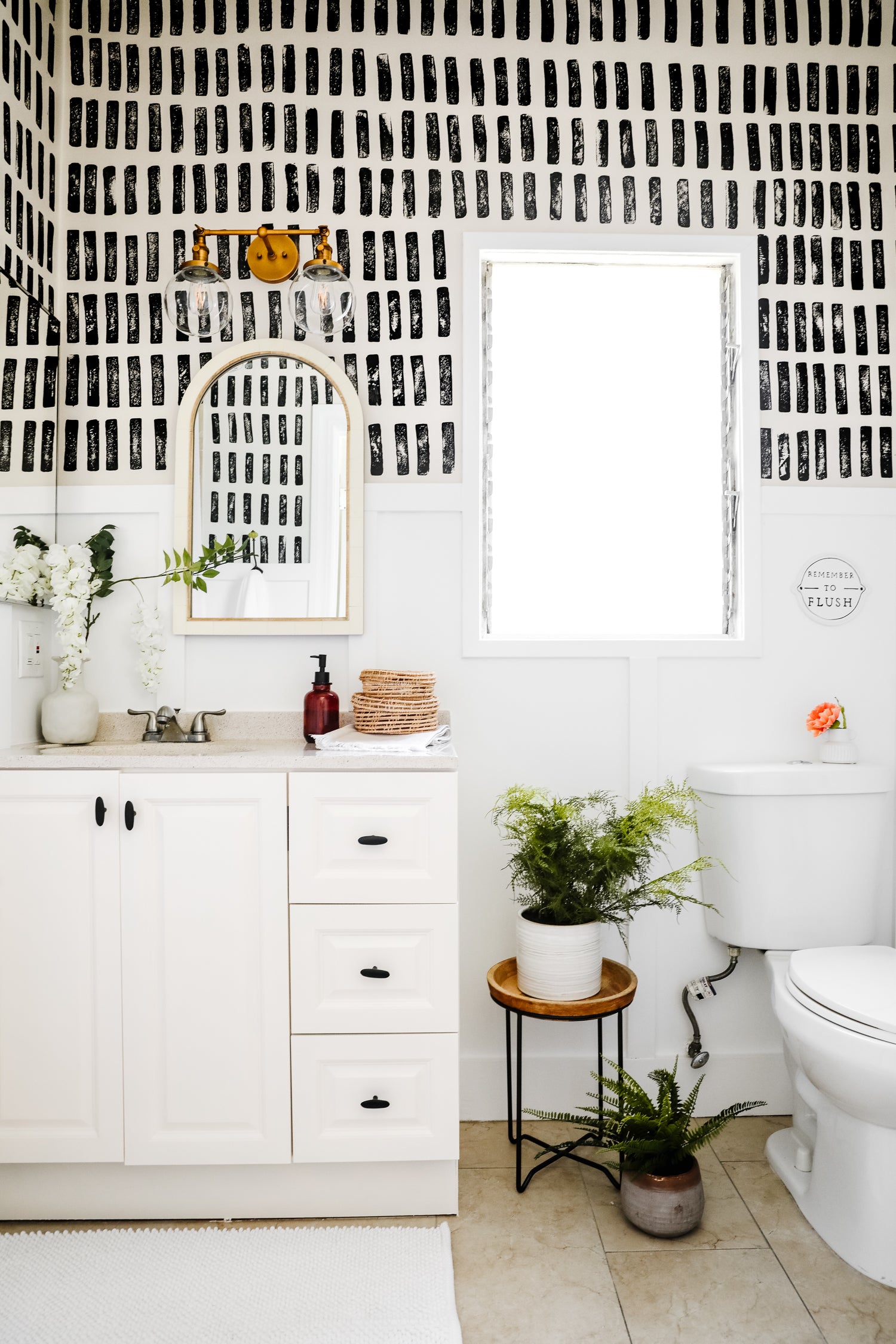 Primary Bathroom Makeover on a Budget - Caitlin Marie Design