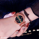 Pro - GA10 นาฬิกาแฟชั่น นาฬิกาข้อมือผู้หญิง นาฬิกาข้อมือ สายแม่เหล็ก Galaxy10