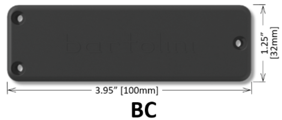 Bartolini BC4CBC Dimensions