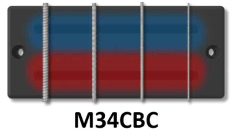 Bartolini M34CBC Coil Strings
