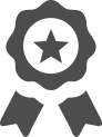 certificate medal bullet icon