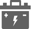 inverter battery bullet icon