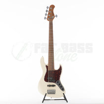 Sadowsky MetroExpress 21 Fret 5 String Hybrid PJ Bass® - Olympic White / Morado Fingerboard