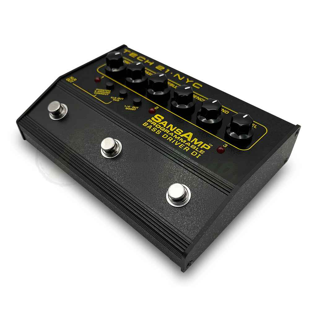 Tech 21 NYC Sansamp Programmable Bass Driver DI Pedal