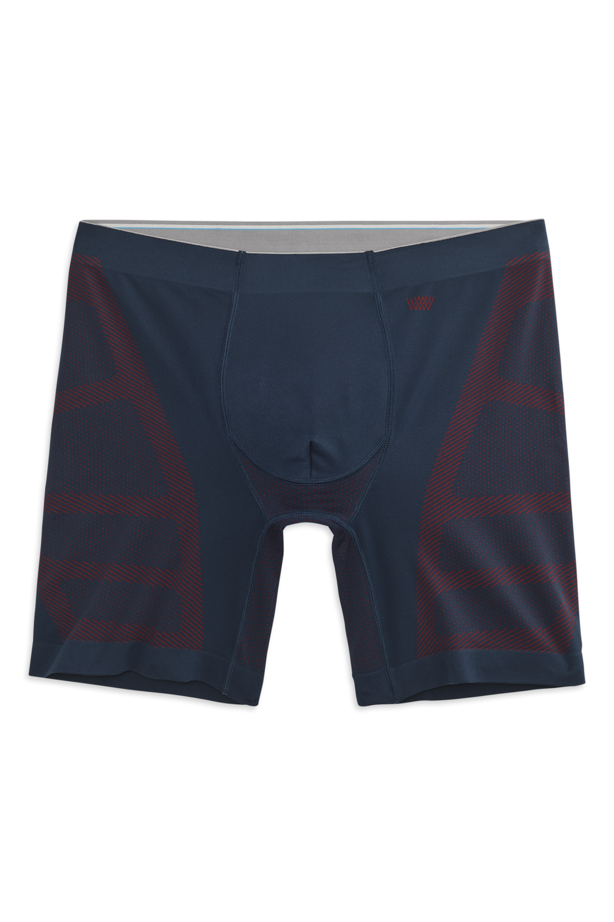 Stealth Boxer Briefs True Navy / Red Carpet, Size: M Mack Weldon