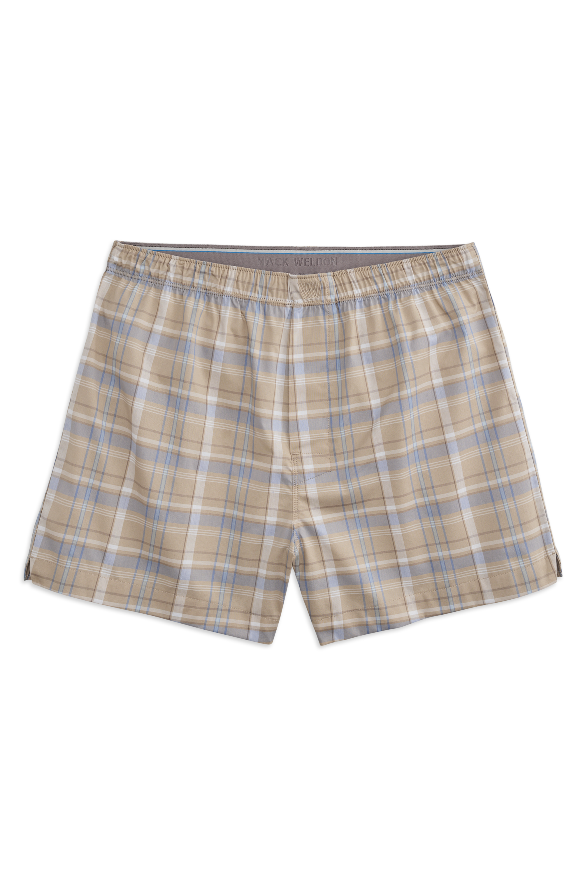 24/7 Woven Boxer in Nomad - Madras Mack Weldon