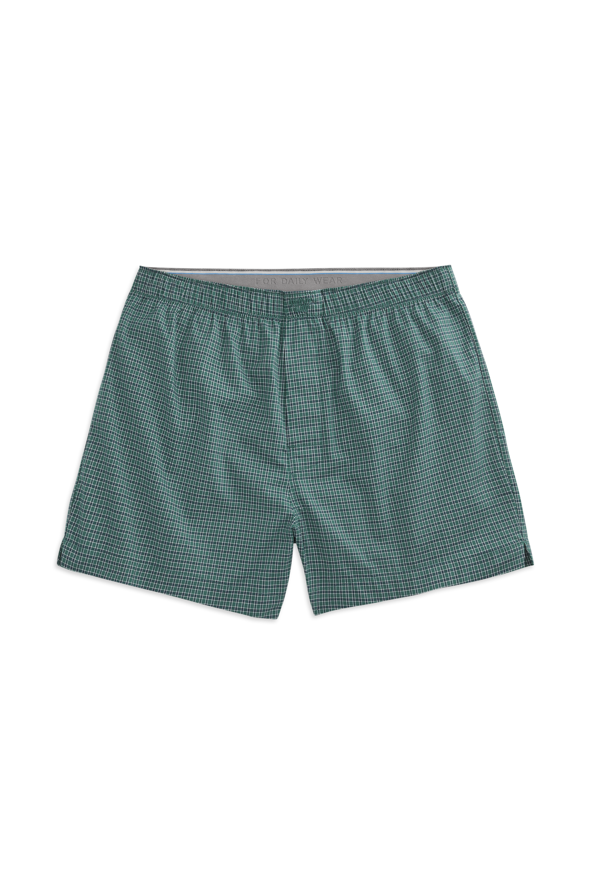 24/7 Woven Boxer Vetiver Highland Check