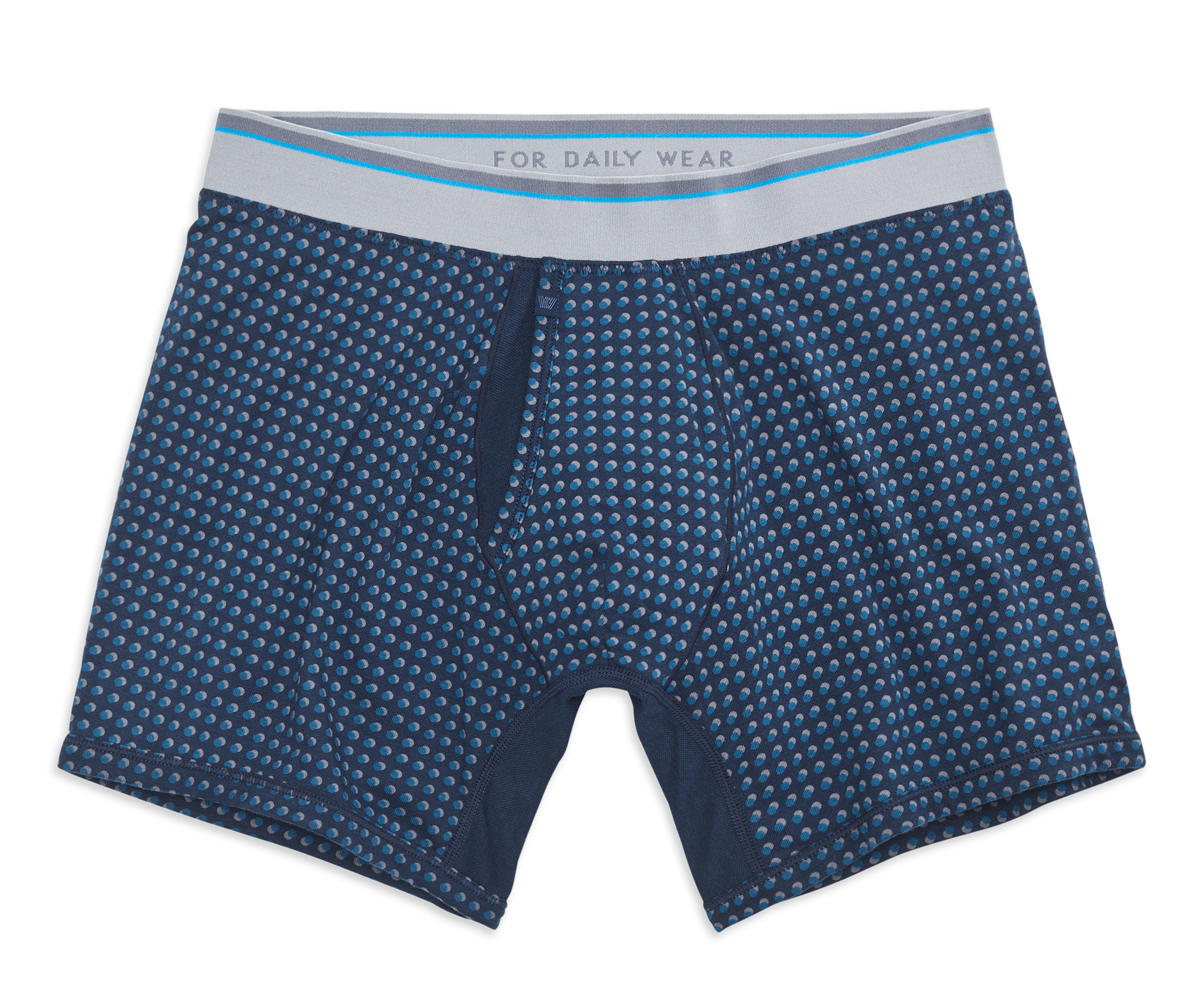 18-Hour Jersey Boxer Brief True Navy Shadow Dot