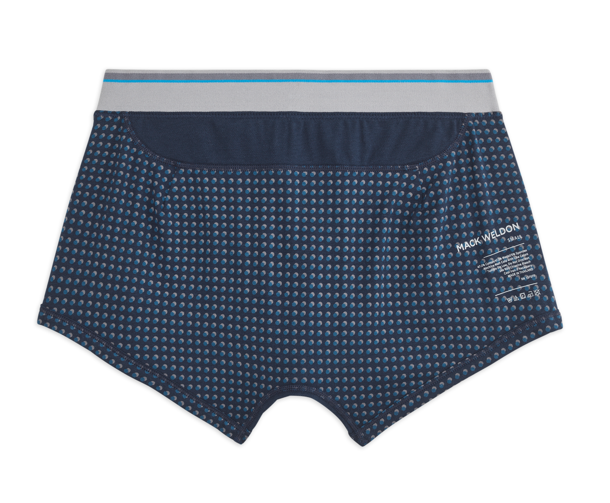 18-Hour Jersey Trunk True Navy Shadow Dot