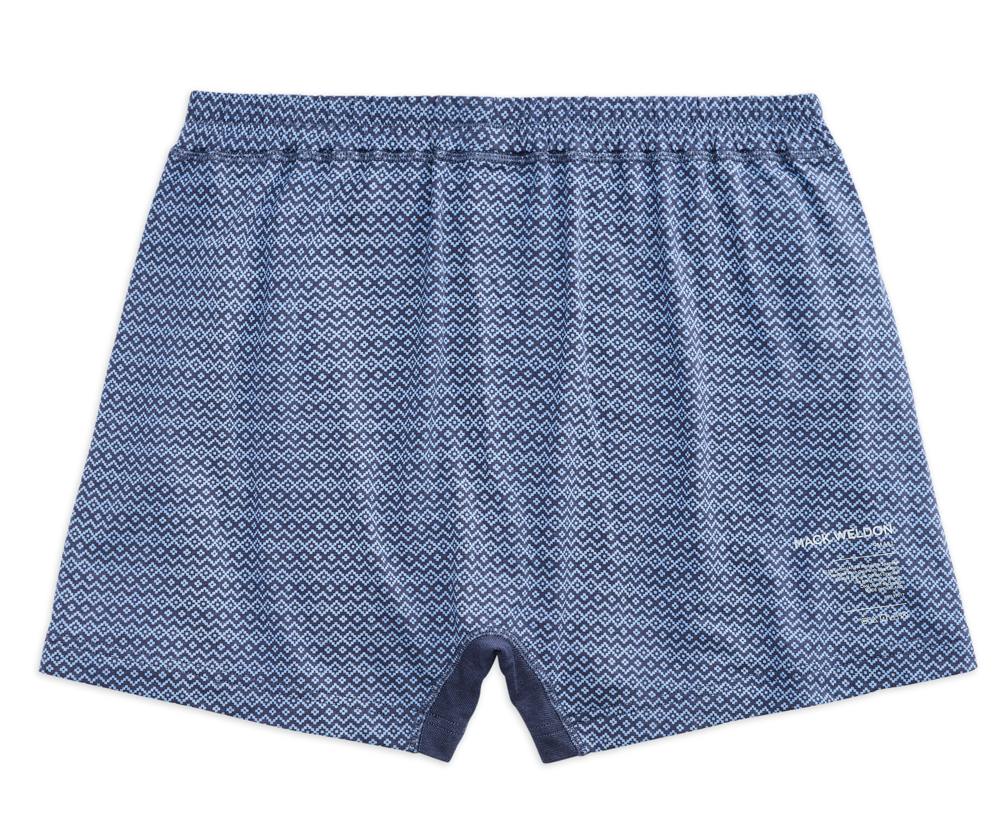 18-Hour Jersey Knit Boxer True Navy Fair Isle