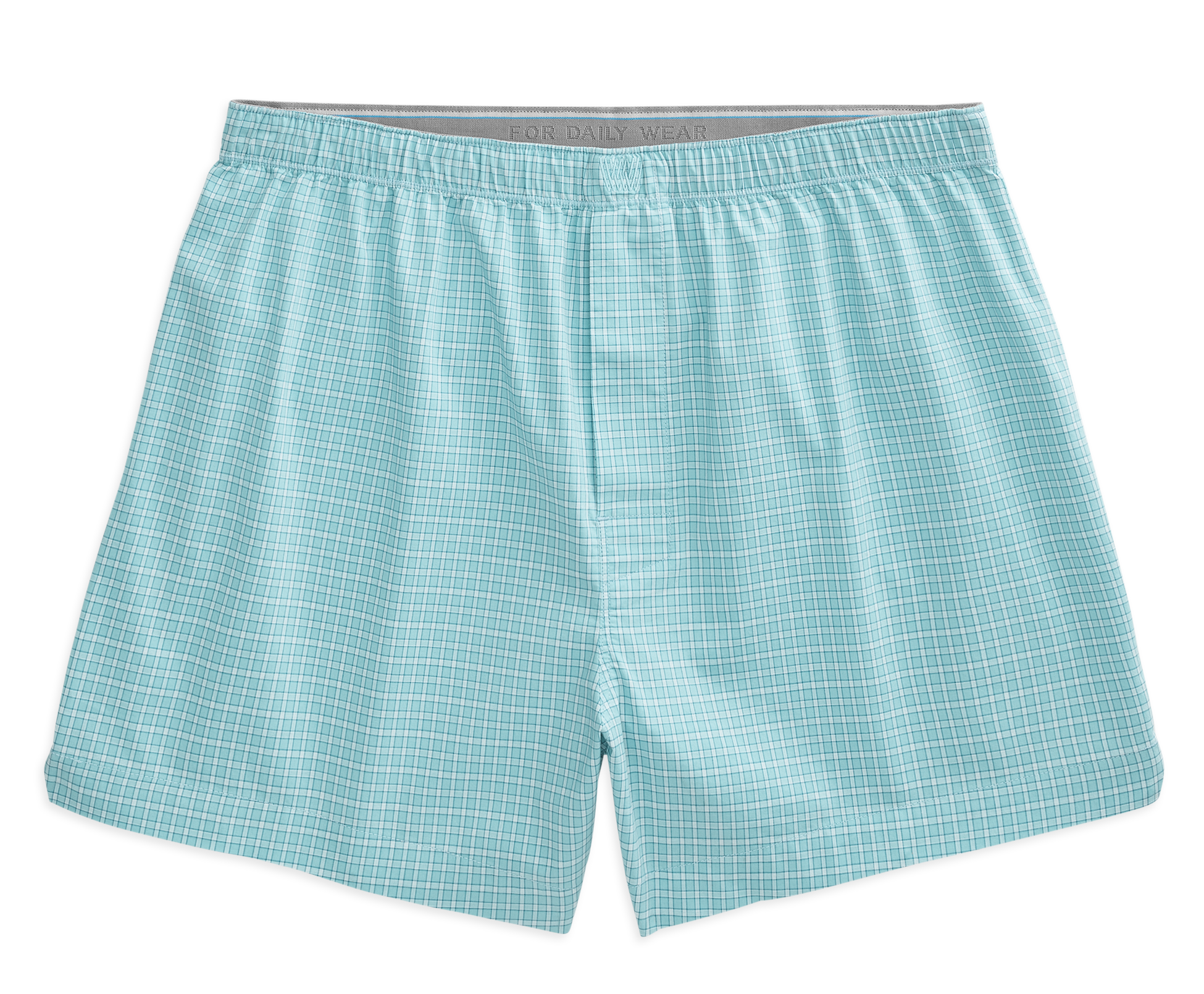 24/7 Woven Boxer Pool Water Highland Check