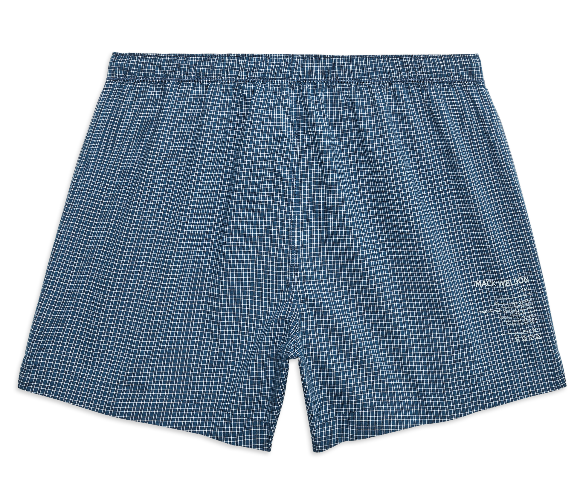 24/7 Woven Boxer True Navy Highland Check