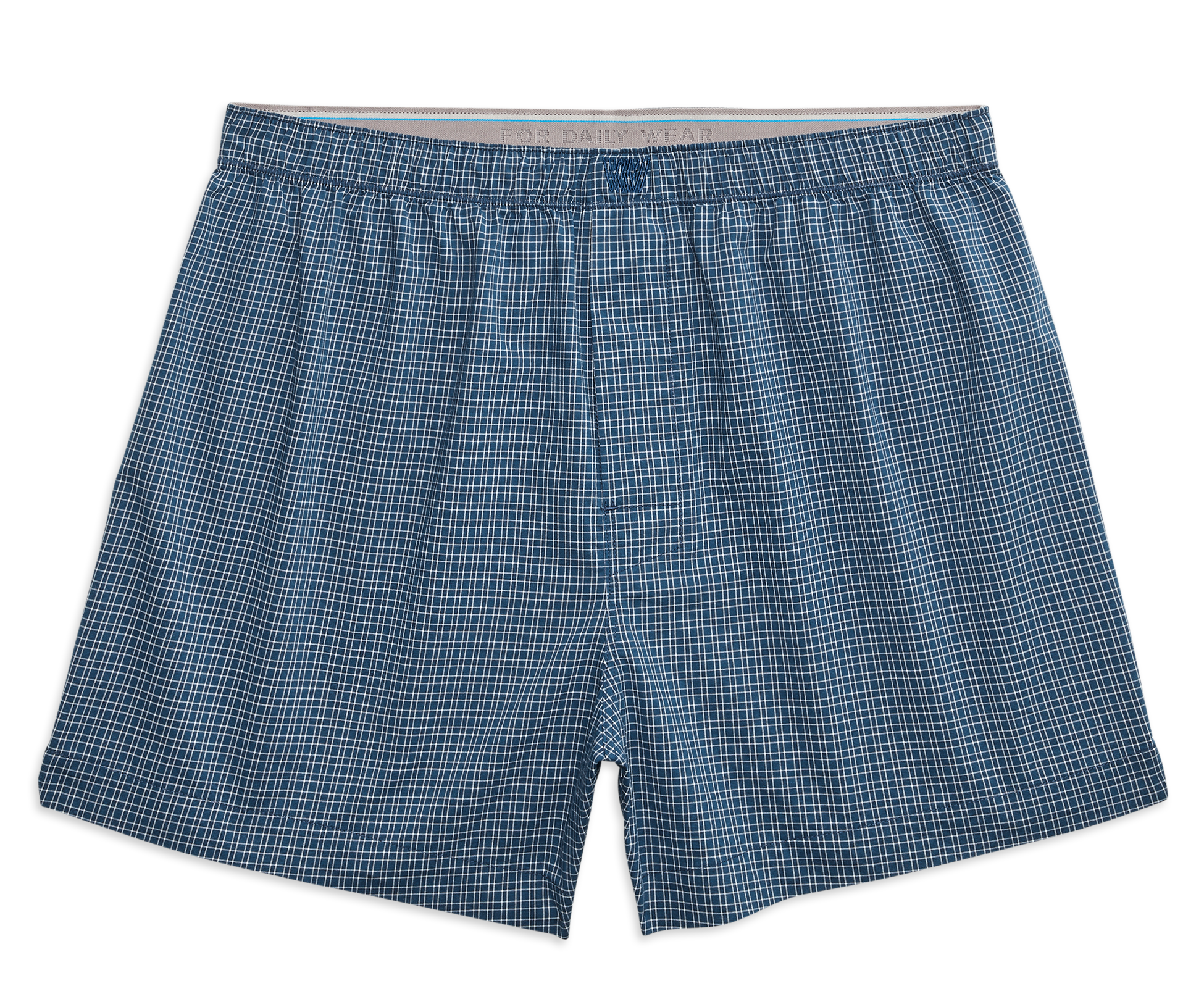 24/7 Woven Boxer True Navy Highland Check