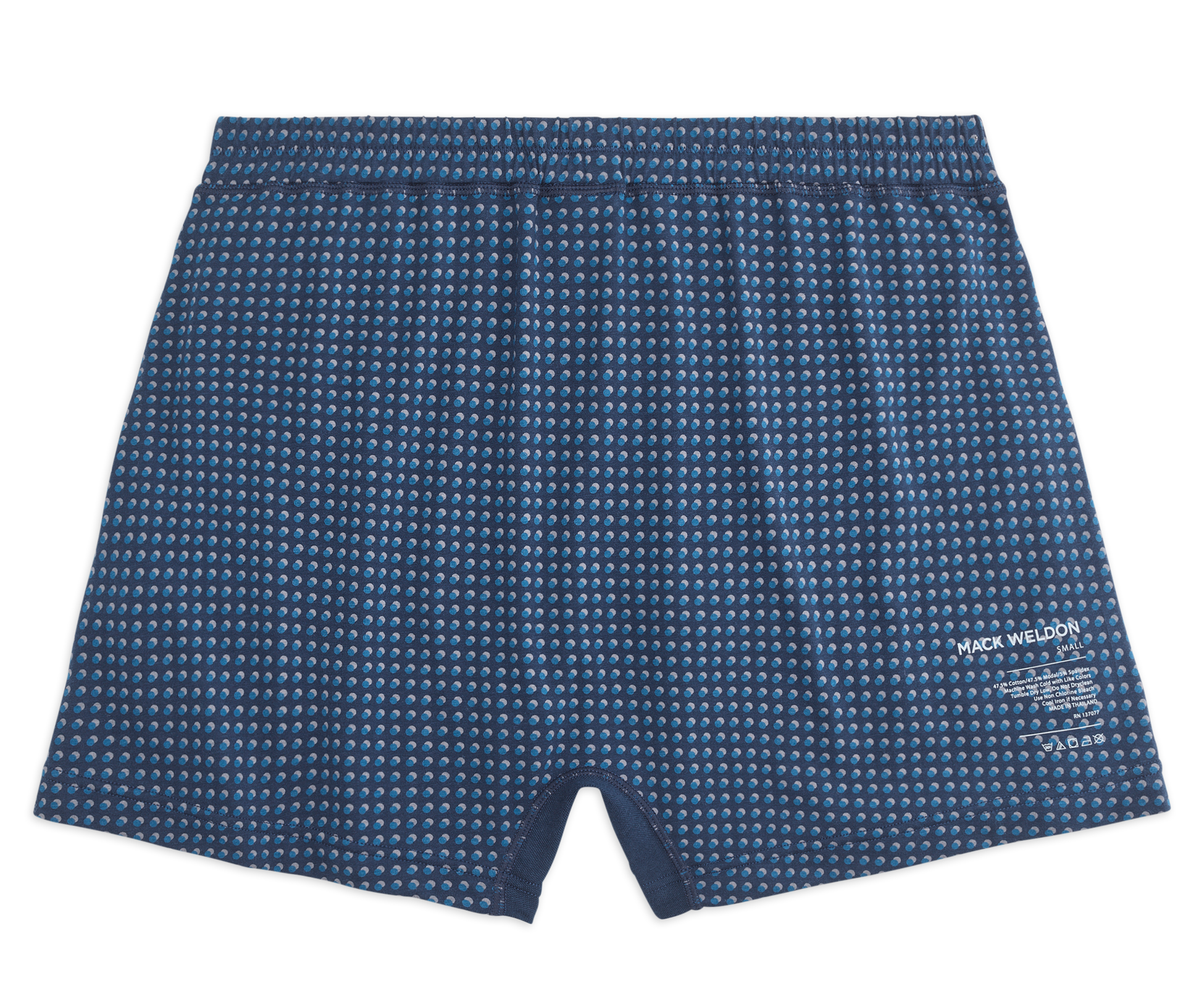 18-Hour Jersey Knit Boxer True Navy Shadow Dot