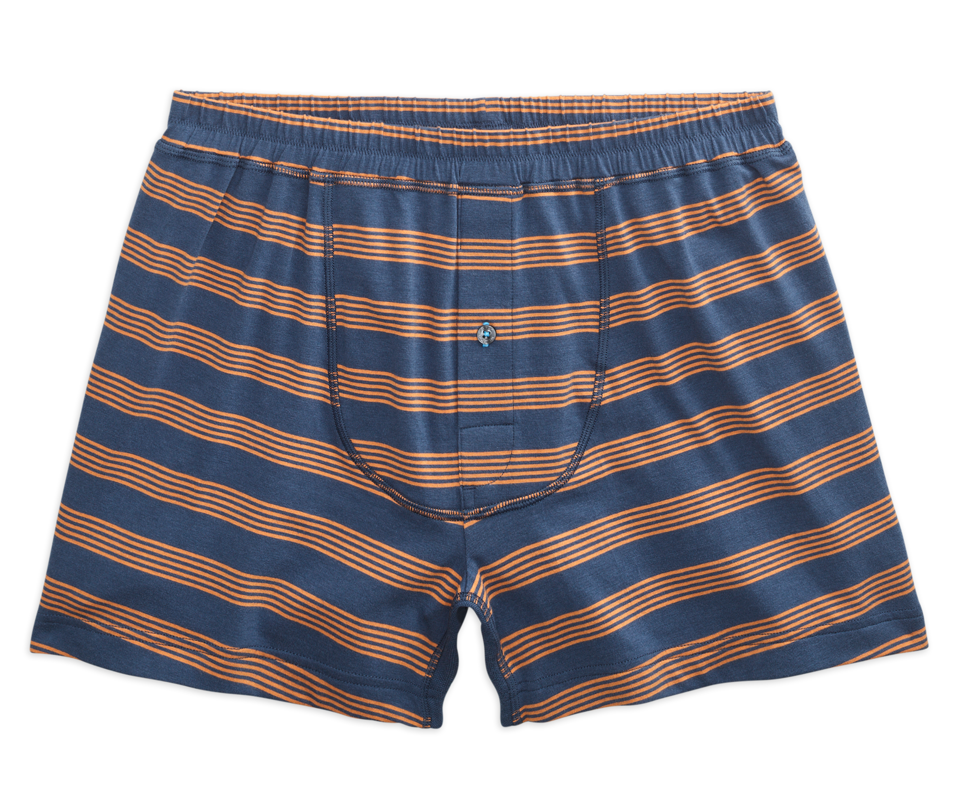 18-Hour Jersey Knit Boxer Night Owl Tent Stripe