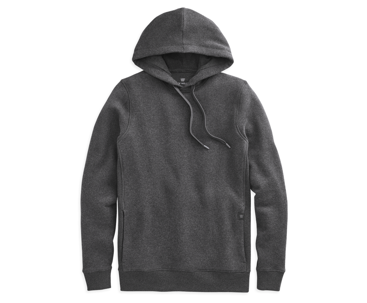 Ace Pullover Hooded Sweatshirt Charcoal Heather – Mack Weldon