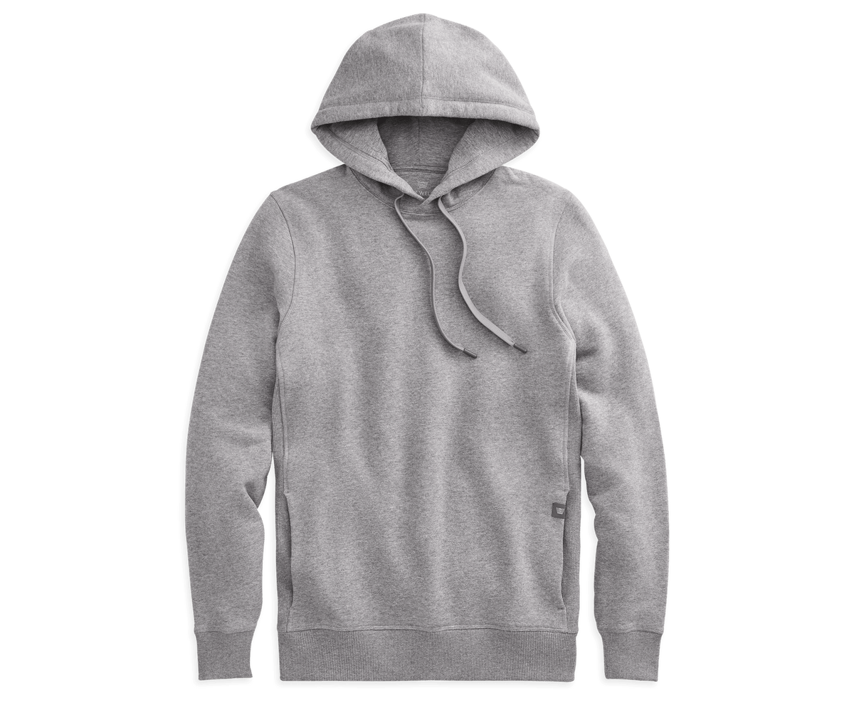 Ace Pullover Hooded Sweatshirt Grey Heather – Mack Weldon