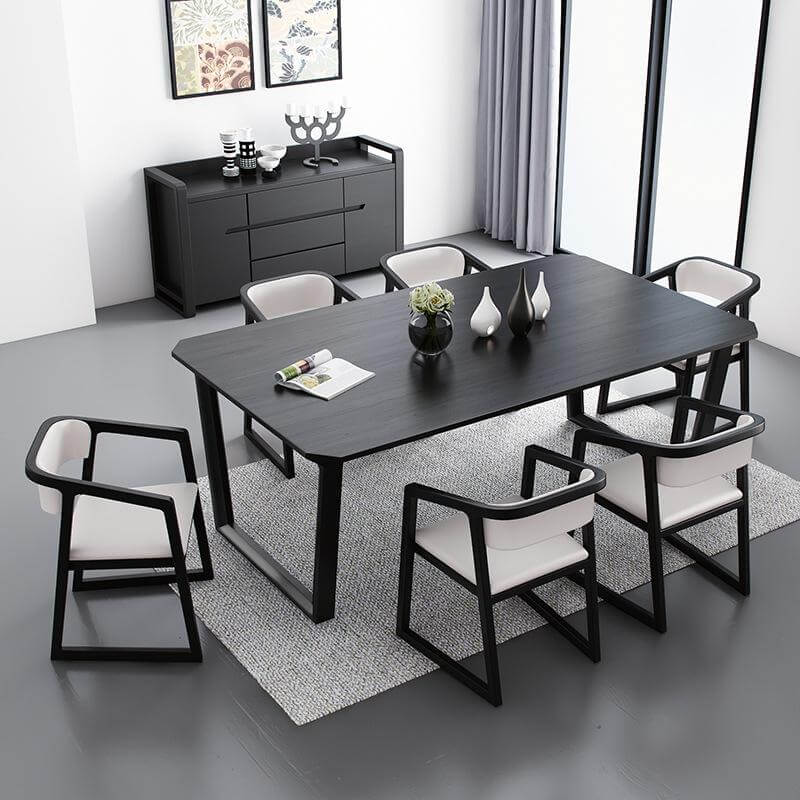 black dinette table