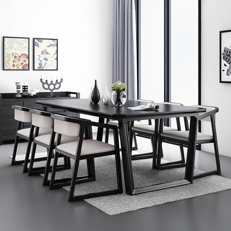 black dinette table