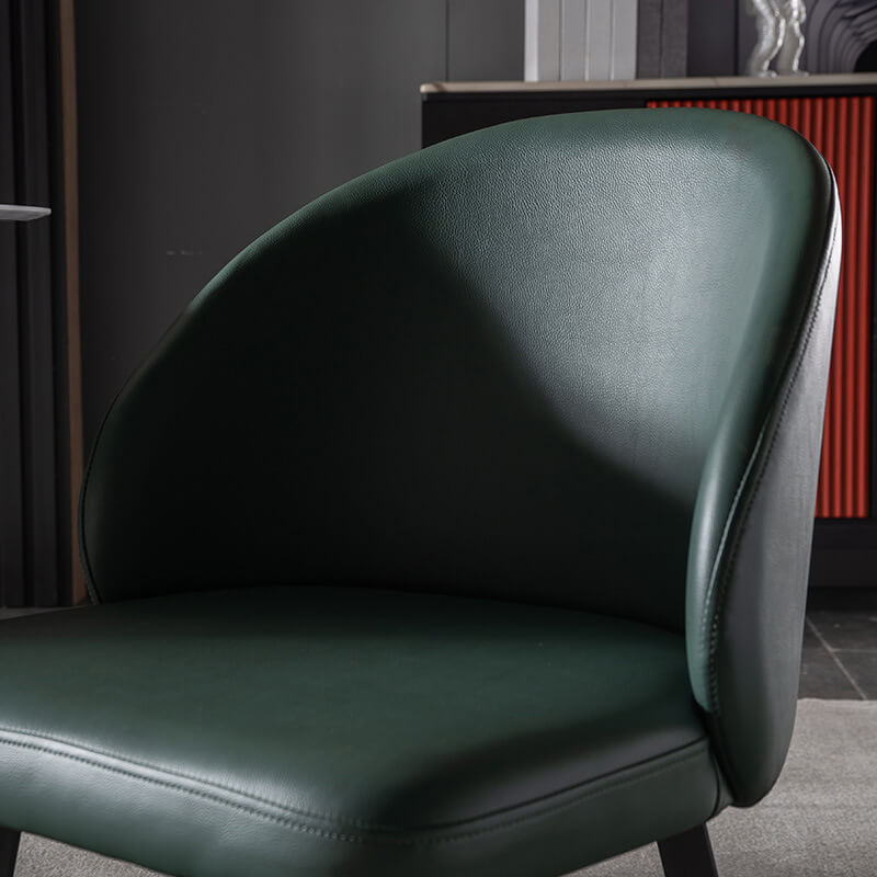 green and grey chair