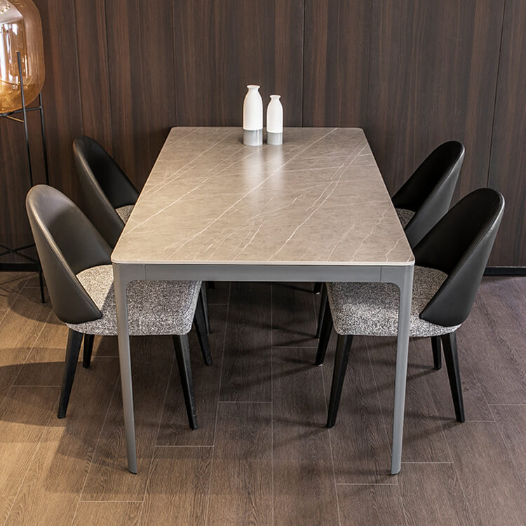 grey leg dining table