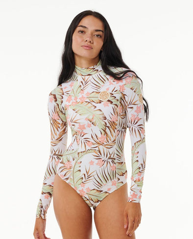 Rip Curl La Isla UV Long Sleeve Rash Vest - Black – Long Reef Surf Co