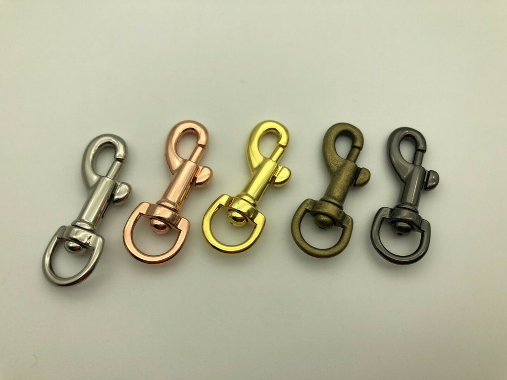 5,25) 3/8'' (10mm) Swivel Clips Snap Hook, Leash, 5 Colors – EmilyCraft