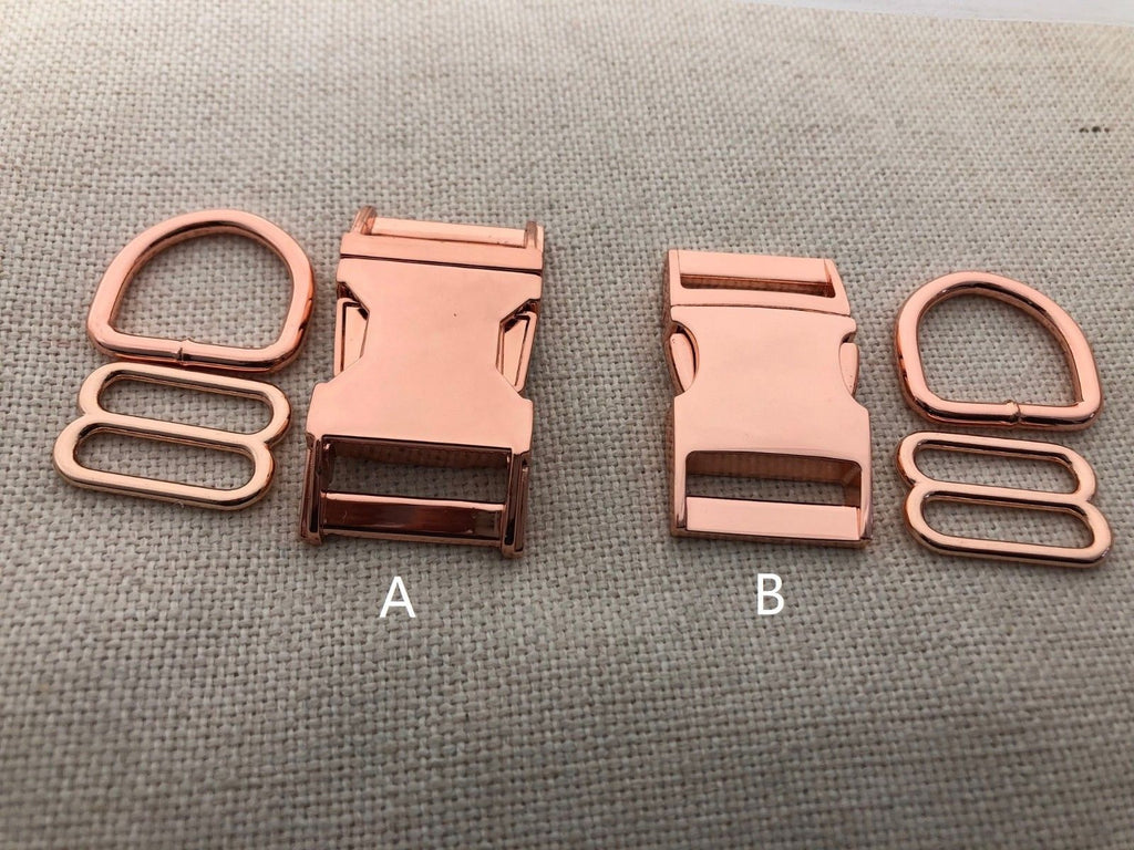 5-25x 1.5'' (38mm) Dog Collar Hardware Metal Buckle Kits – EmilyCraft