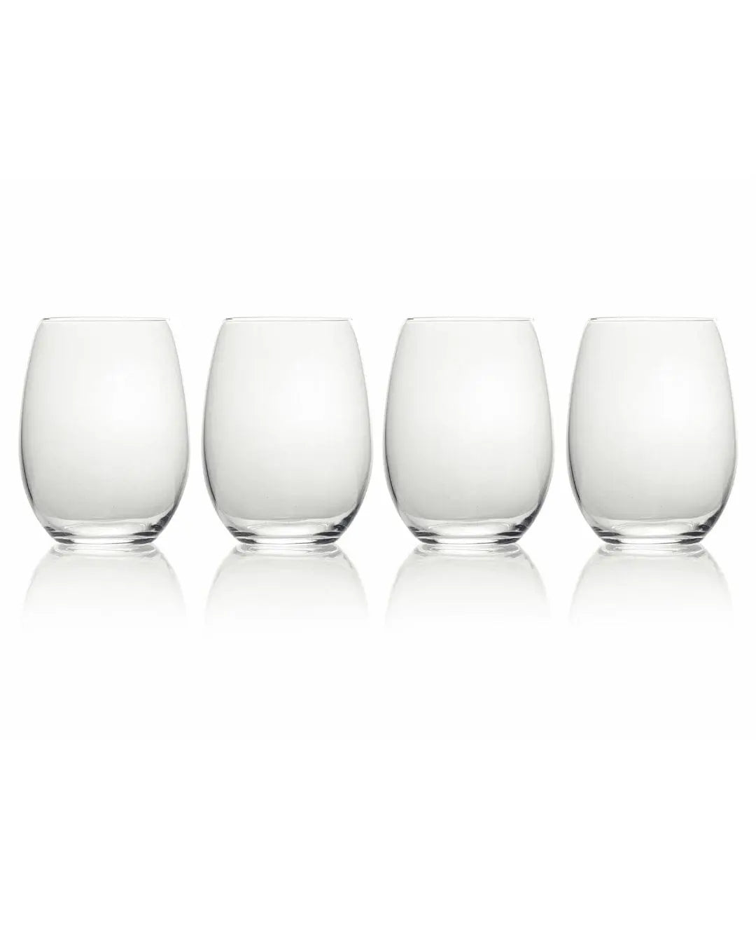 Mikasa Cheers Ruby Stemless Wine Glass (Set of 4)