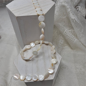 mother of pearl coin beads