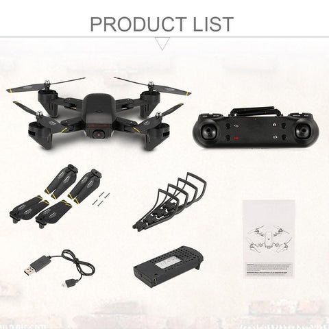 package contents for mini quadcopter drone