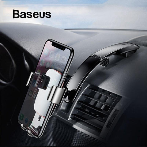 baseus car phone holder black