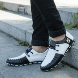 korean pea shoes black and white hue and shades