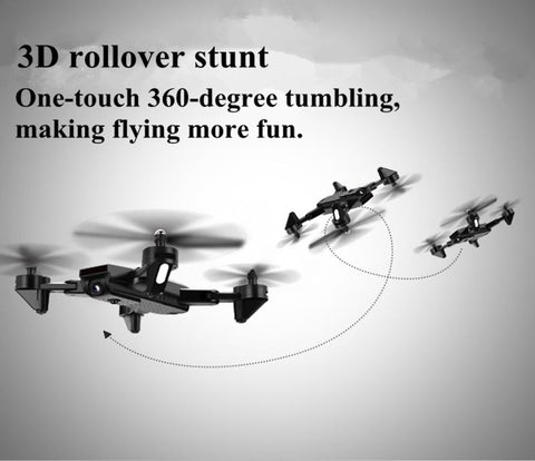 Rollover Maneuver Command Mini Quadcopter Drone