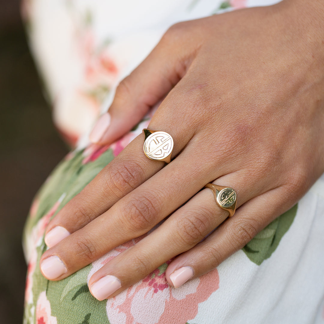 Bespoke Signet Ring (silver) – gorjana