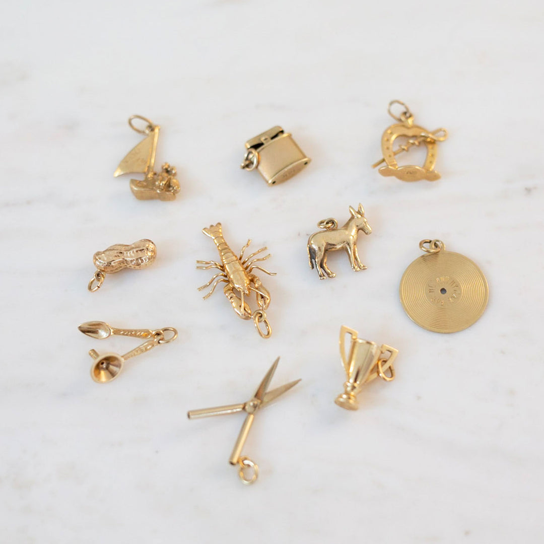 gold charms