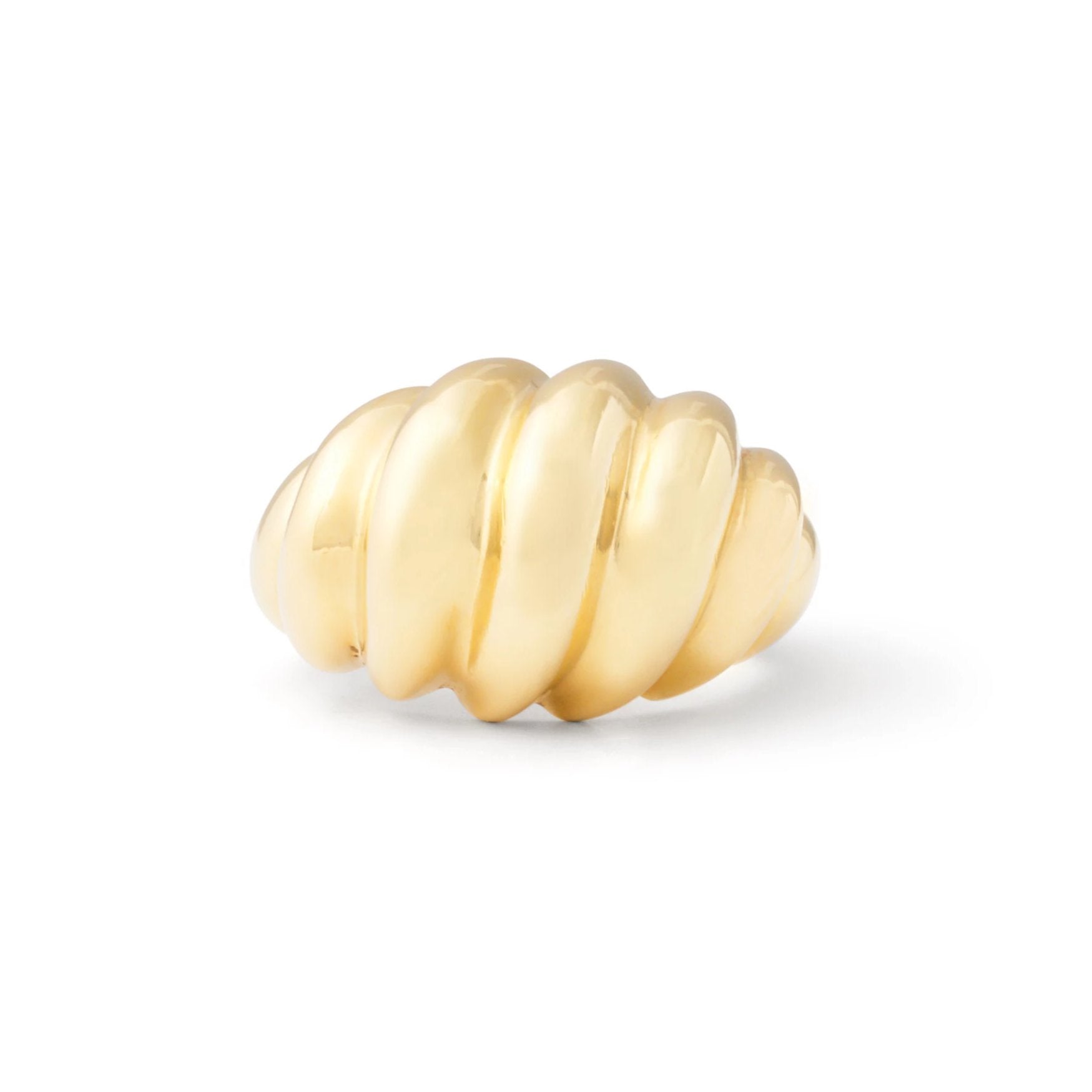 cartier 18k gold dome ring