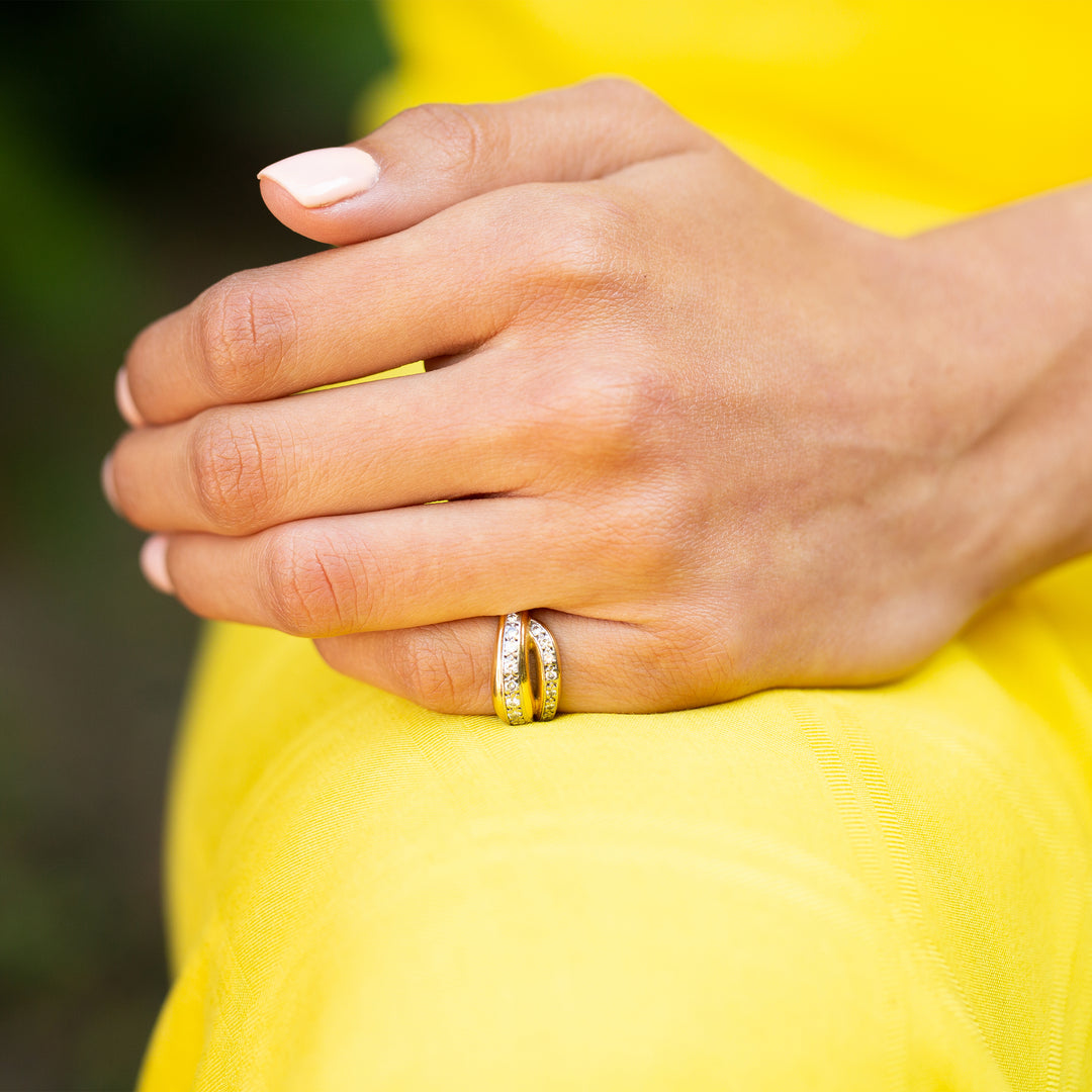 cartier gold pinky ring