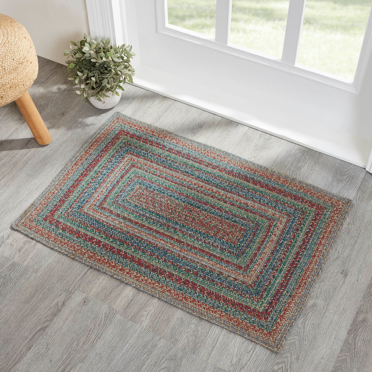 Jolie Jute Rug Oval w/ Pad 24x36