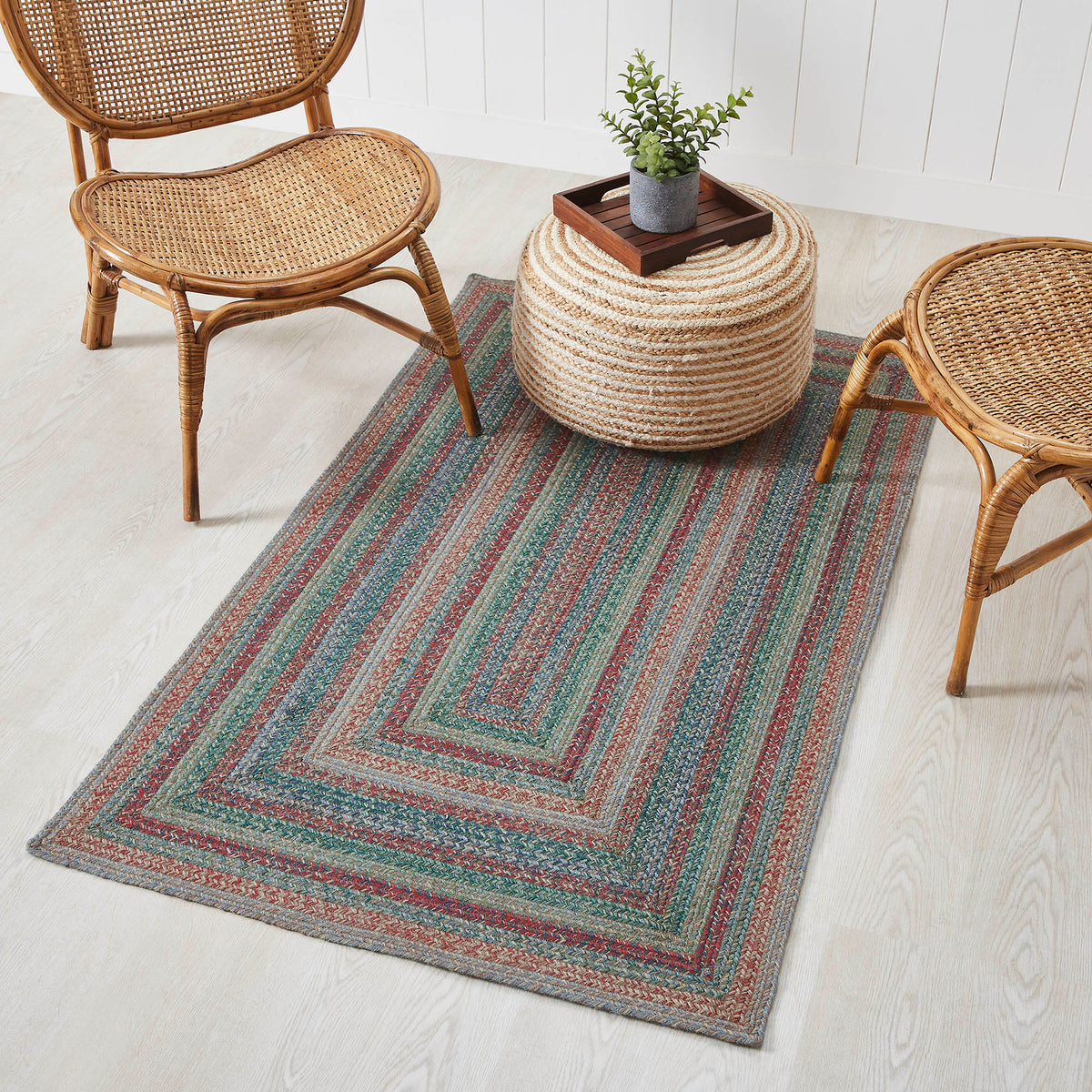 Heritage Farms Jute Rug Rect w/ Pad 36x60