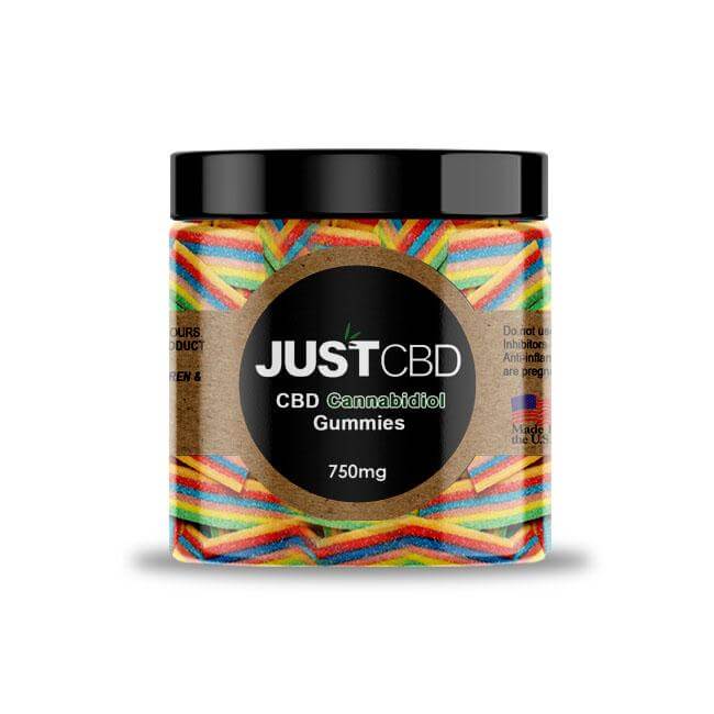 JUST CBD GUMMY RIBBONS - 750MG