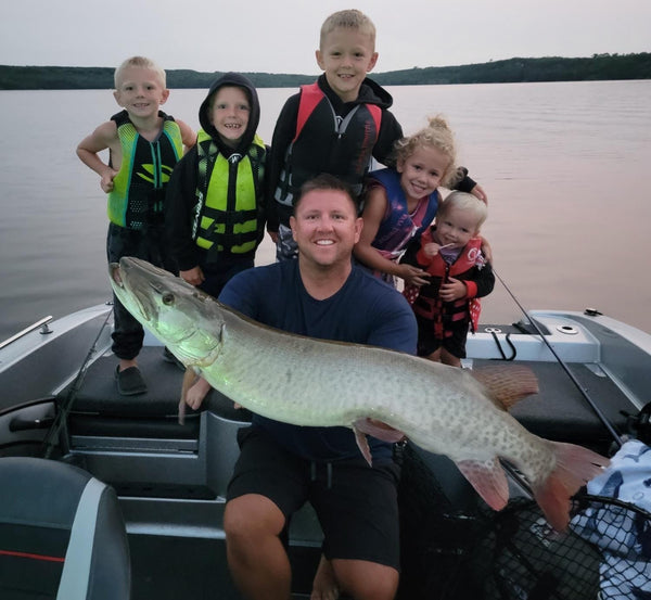 Family Picture with a Musky