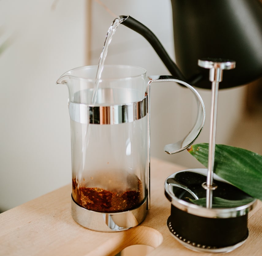 Water Kettle and French Press